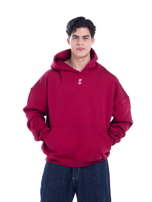 BERGUNDY HOODIE